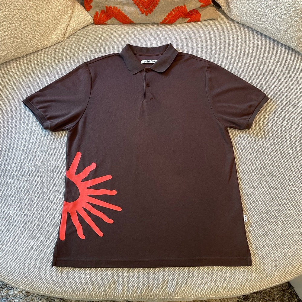 Men's SUNLOVE Brown Sun Polo